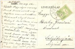 1916 Budapest V. Ráth Mór Könyvkereskedése a Haris palotában, reklámlap. Váci utca 30