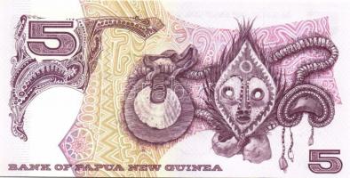 Pápua Új-Guinea 1975. 5K T:I