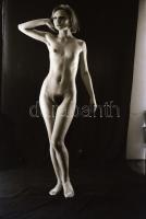 cca 1975 Izgis összeállítás, szolidan erotikus felvételek, 9 db vintage negatív és/vagy diapozitív, ...