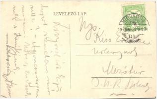 1913 Kisvárda, Szent László utca, üzletek, Berger Ignácz és társa könyvkereskedése és saját kiadása