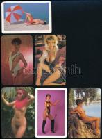 1987 6 db erotikus kártyanaptár