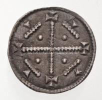 1141-1162. Denár Ag II. Géza (0,17g) T:1- /  Hungary 1141-1162. Denar Ag Géza II (0,17g) C:AU Huszár: 152., Unger I.: 72.