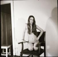 cca 1978 Menesdorfer Lajos (1941-2005) budapesti fotóművész hagyatékából, 2 db vintage fénykép - az ...