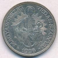 1936. 2P Ag Madonna T:2- patina Adamo P7