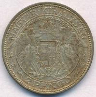 1938. 2P Ag "Madonna" T:2 patina
Adamo P7