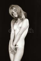 cca 1971 Bűbájos teremtések, szolidan erotikus felvételek, 13 db vintage negatív, 36x24 mm