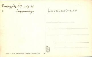 Veresegyház, Brüll Lajos üzlete, vendéglője és saját kiadása