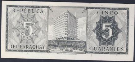 Paraguay 1952. 1G T:I + 1952(1963-). 1G, 5G "fekete", 10G, 50G, 100G "narancssárga&qu...