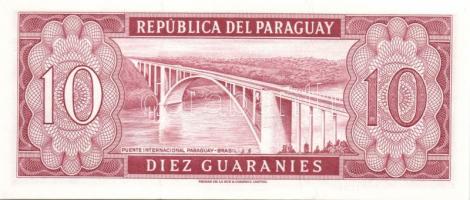 Paraguay 1952. 1G T:I + 1952(1963-). 1G, 5G "fekete", 10G, 50G, 100G "narancssárga&qu...