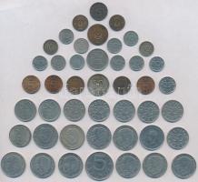 Svédország ~1952-2004. ~45db-os vagyes érme tétel, közte 1952-1958. 10ö Ag (2x) + 1956. 50ö Ag + 1K Ag VI. Gusztáv T:2,2- Sweden ~1952-2004. ~45pcs of various coins, including 1952-1958. 10 Öre Ag (2x) + 1956. 50 Öre Ag + 1 Krona Ag Gustaf VI C:XF,VF