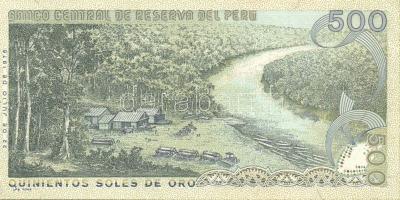 Peru 1974. 5S, 50S T:I + 1976-77. 10S, 50S, 100S, 500S T:I