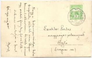 1912 Bálványosváralja, Unguras, Schlosswall; "Kakas Triophát előtelek" a május 13-ai erdél...