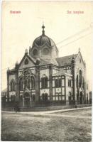 1911 Szatmárnémeti, Szatmár, Satu Mare; Izraelita templom, zsinagóga / synagogue