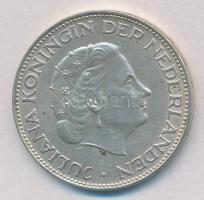 Hollandia 1966. 2 1/2G Ag "Julianna" T:2 Netherlands 1966. 2 1/2 Gulden Ag "Juliana" C:XF