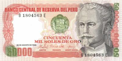 Peru 1985. 50.000S T:I