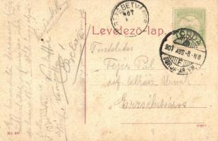 1907 Tordai hasadék, Cheia Truzii; No. 447. (W.L. ?) (fa)