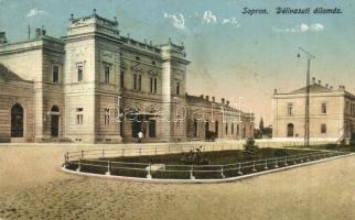 Sopron, Délivasút állomás, vasútállomás (fl)