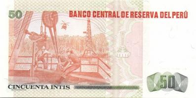 Peru 1986-89. 10I, 50I (2x) klf dátummal, 100I (2x) klf dátummal, 500I, 1000I, 5000I, 10.000I, 50.00...