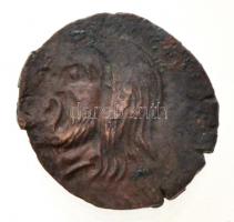 Tauriké / Pantikapaion Kr. e. IV. század AE18 (3,55g) T:2- /  Taurica / Panticapaeum 4th century BC AE18 Head of Pan left / P-A-N, head and neck of bull left (3,55g) C:VF