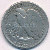 Amerikai Egyesül Államok 1945. 1/2$ Ag "Walking Liberty" T:3 ph.
USA 1945. 1/2 Dollar Ag ...