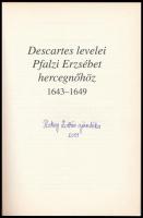 Rokay Zoltán (szerk.): Descartes levelei Pfalzi Erzsébet hercegnőhöz 1643-1649. Rokay Zoltán autográ...