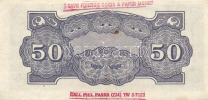 Fülöp szigetek/japán megszállás 1c, 5c, 10c, 50c T:I, II+ (50c) Csak egyszer hajtva!