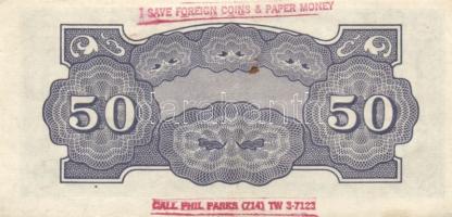 Fülöp szigetek/japán megszállás 1c, 5c, 10c, 50c T:I, II+ (50c) Csak egyszer hajtva!