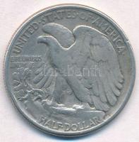 Amerikai Egyesül Államok 1944. 1/2$ Ag "Walking Liberty" T:2-,3
USA 1944. 1/2 Dollar Ag &...