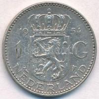 Hollandia 1954. 1G Ag "I. Julianna" T:2
Netherlands 1954. 1 Gulden Ag "Juliana"...