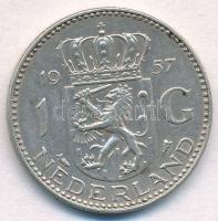 Hollandia 1957. 1G Ag "I. Julianna" T:2
Netherlands 1957. 1 Gulden Ag "Juliana"...