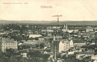 14 db régi erdélyi városképes lap / 14 pre-1945 Transylvanian town-view postcards