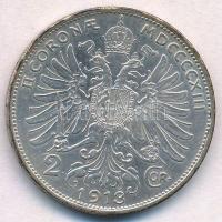Ausztria 1913. 2K Ag "Ferenc József" T:2 patina, ph.
Austria 1913. 2 Corona Ag "Fran...