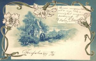 29 db régi vegyes motívumlap: reklámlapok, művészlapok, humor, stb., sok litho / 29 pre-1945 mixed m...