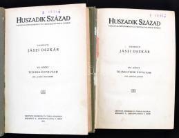 1909-1910 Huszadik Század. Társadalomtudományi és szociálpolitikai szemle. XX. kötet., X. évf. 1909....