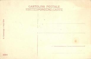 Croatian boy before applying to the Navy. K.u.K. Kriegsmarine, G. Costalunga 16201. Pola 1909. unsig...