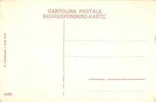 K.u.K. Kriegsmarine mariner smoking a cigarette. G. Costalunga 16202. Pola 1909. unsigned Ed. Dworak