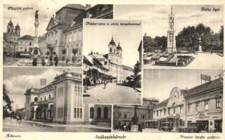 50 db főleg régi magyar városképes lap, kisebb települések is, vegyes minőség / 50 mainly pre-1945 H...