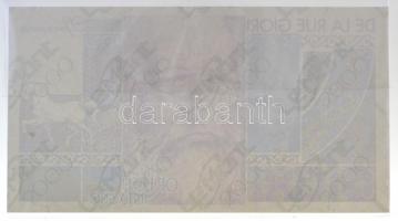 Nagy-Britannia DN Bankjegy tervezet névérték nélkül, csak előlap, De La Rue bankjegynyomda kiadásába...