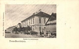 1905 Dunaszerdahely, Dunajská Streda; Adóhivatal, Kaszinó. Markus Petényi kiadása / customs office, casino