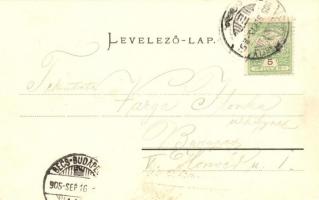 1905 Dunaszerdahely, Dunajská Streda; Adóhivatal, Kaszinó. Markus Petényi kiadása / customs office, ...