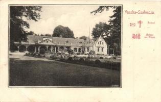 1911 Vaszka-Szalonca, Szlavnicz-Vaszka, Slavnica; kastély / Schloss / castle (EB)