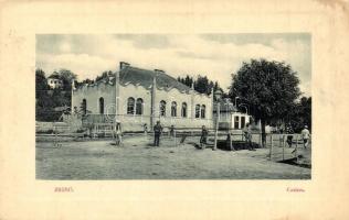 1915 Zsibó, Jibou; Kaszinó, utcakép. W.L. Bp. 7090. / street view with casino (EK)