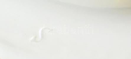 cca 1940 Schlagenwald levesestál, sasfejet formázó fogókkal, restaurált, kopott aranyozással, jelzet...