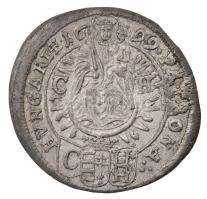 1697C-H 3kr Ag I. Lipót Pozsony (1,75g) T:2 /  Hungary 1697C-H 3 Kreuzer Ag Leopold I Bratislava (1,75g) C:XF Huszár: 1478., Unger II.: 1086.b
