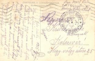 Makacovic 191, Der Traum eines Matrosen der Gegenwart / K.u.K. Kriegsmarine mariner humor. G. Fano P...