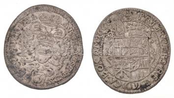 Ausztria 1731. 3kr Ag "VI. Károly" (1,37g) + Osztrák Államok / Olmütz 1666. 3kr Ag "I...