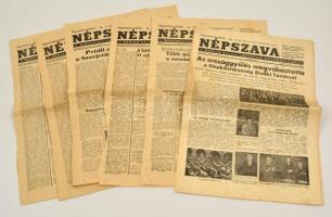 1949 a Népszava 6 lapszáma, 1 teljes