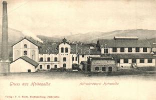 Vrchlabí, Hohenelbe; Actienbrauerei / brewery
