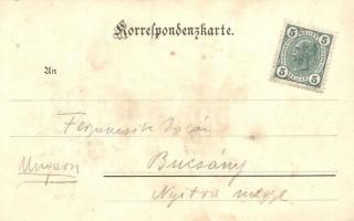 1906 Sumperk, Mährisch Schönberg; Bahnhof / railway station