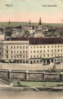 1913 Vienne, Wien II. Hotel Continental zum Goldenes Lamm (EK)